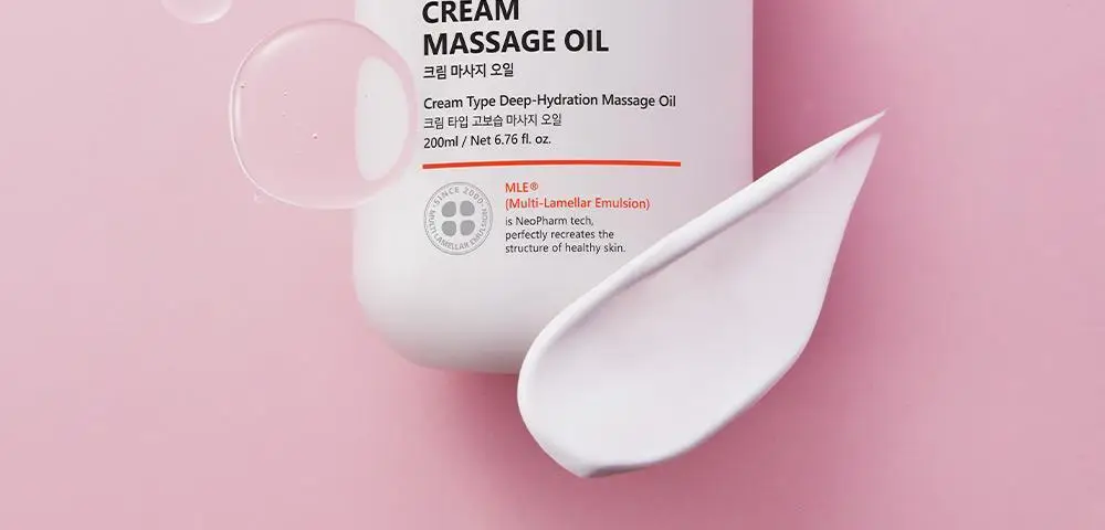 [괄사 마사지용 추천] 아토팜 크림 마사지 오일 200ml 상세페이지 2